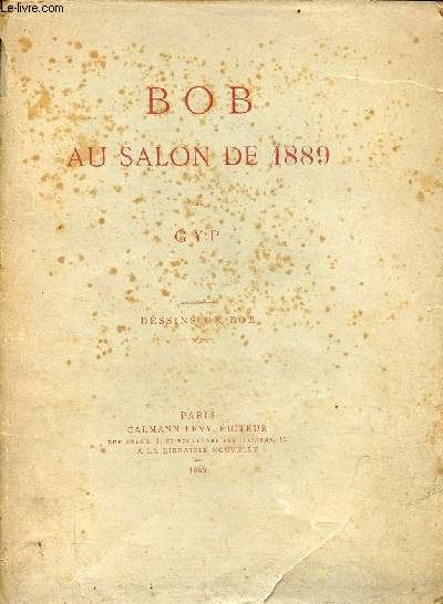Bob au salon de 1889.