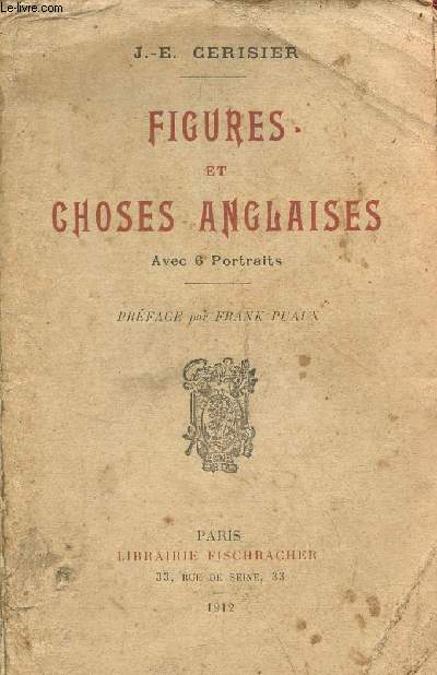 Figures et choses anglaises - INCOMPLET.