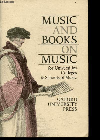Music and books on music for universities colleges & schools of music.