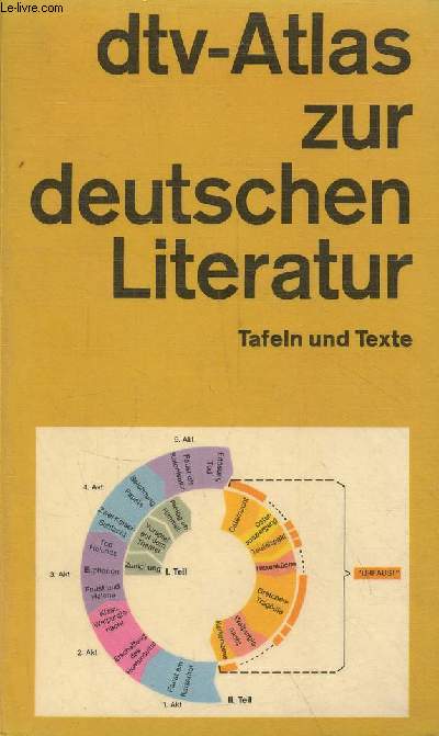 Dtv-atlas zur deutschen literatur tafeln und texte - mit 116 farbigen abbildungsseiten graphiker : uwe goede - dtv n3219.