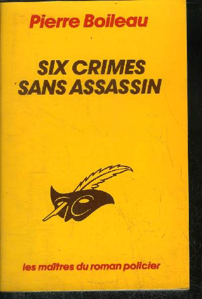 SIX CRIMES SANS ASSASSIN