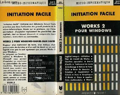 INITIATION FACILE WORKS 2 POUR WINDOWS