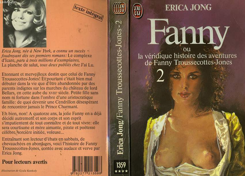 FANNY ou La vritable histoire des aventures de Fanny Troussecottes-Jones - TOME 2