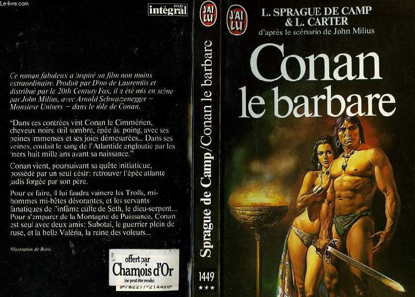 CONAN LE BARBARE - CONAN, THE BARNARIAN