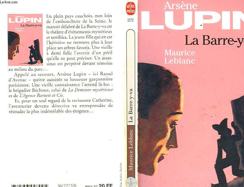 ARSENE LUPIN - LE BARRE-Y-VA