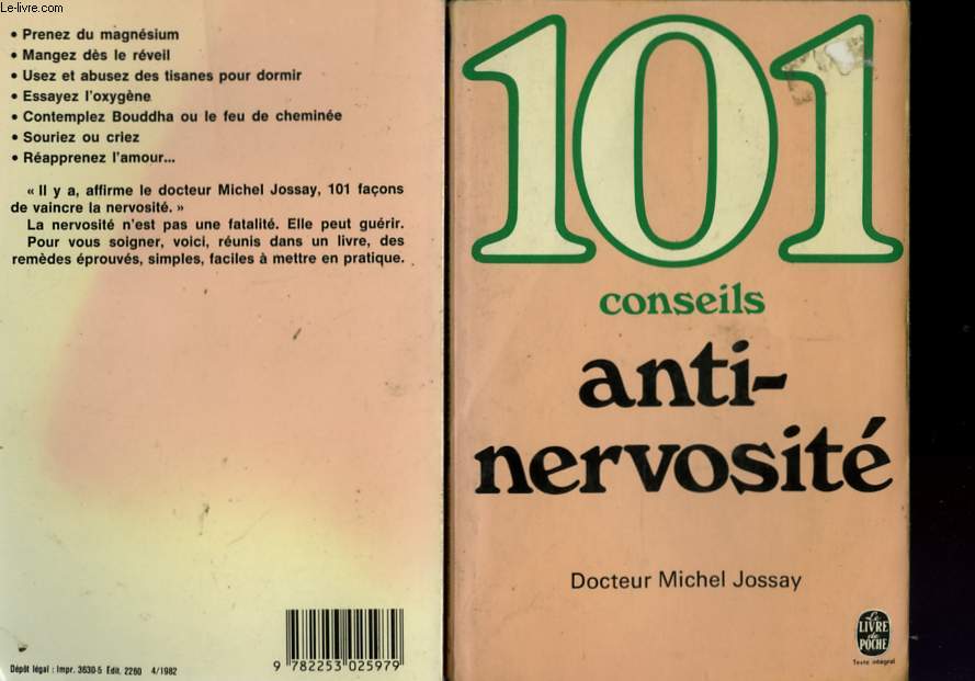 101 CONSEILS ANTI-NERVOSITE