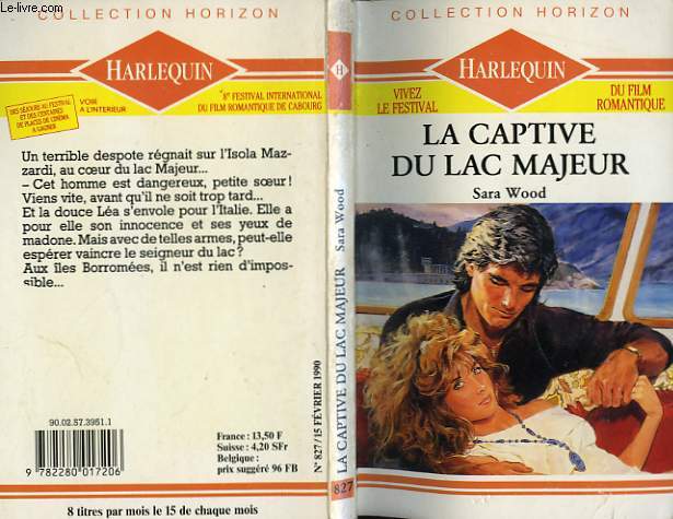 LA CAPTIVE DU LAC MAJEUR - LOVE NOT DISHONOUR