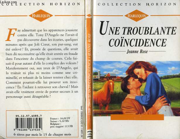 UNE TROUBLANTE COINCIDENCE - LOVE ON THE TURN