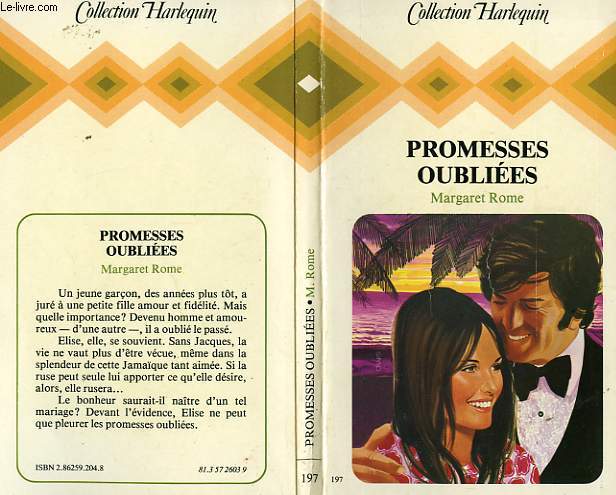 PROMESSES OUBLIEES - COVE OF PROMISES