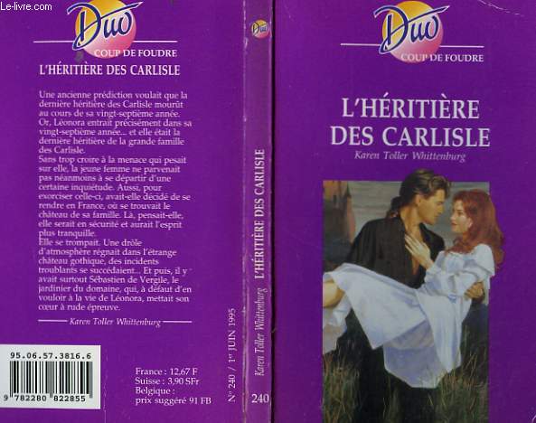 L'HERITIERE DS CARLISLE