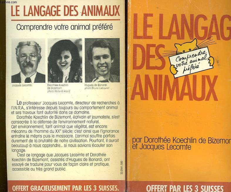 LE LANGUAGE DES ANIMAUX
