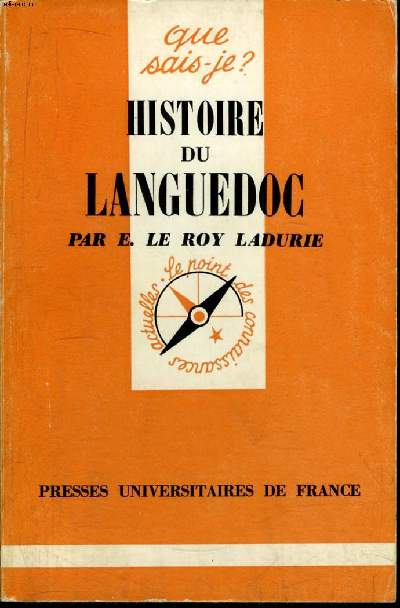 Que sais-je? N 958 Histoire du Languedoc