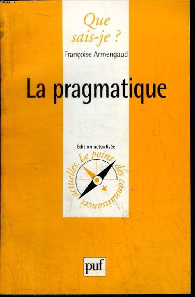 Que sais-je? N 2230 La pragmatique