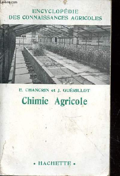 Chimie agricole