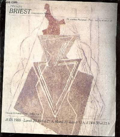 Catalogue de vente aux enchres - Juin 1998. Estampes modernes. Tableaux modernes. Tableaux abstraits et contemporains