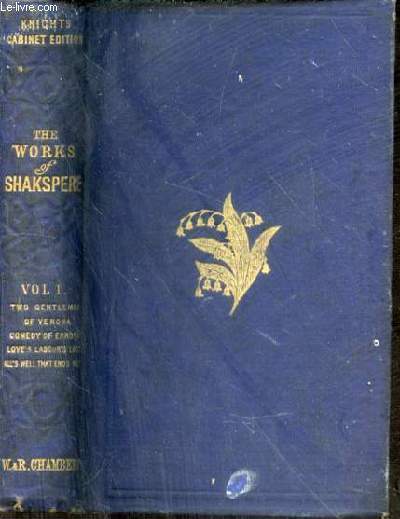 The works of William Shakspere dramatic and poetical. Volume 1