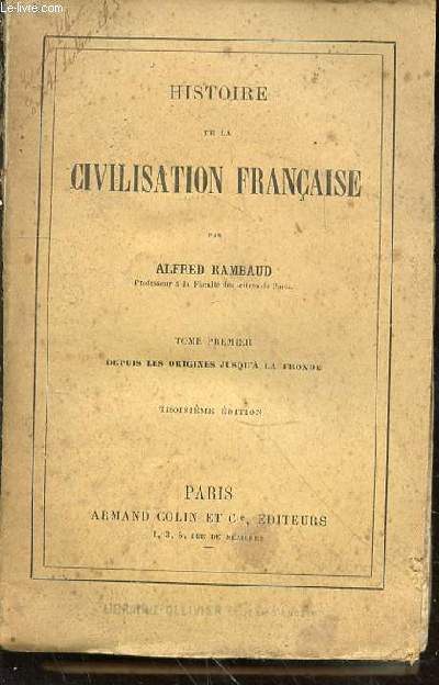 Histoire de la civilisation franaise