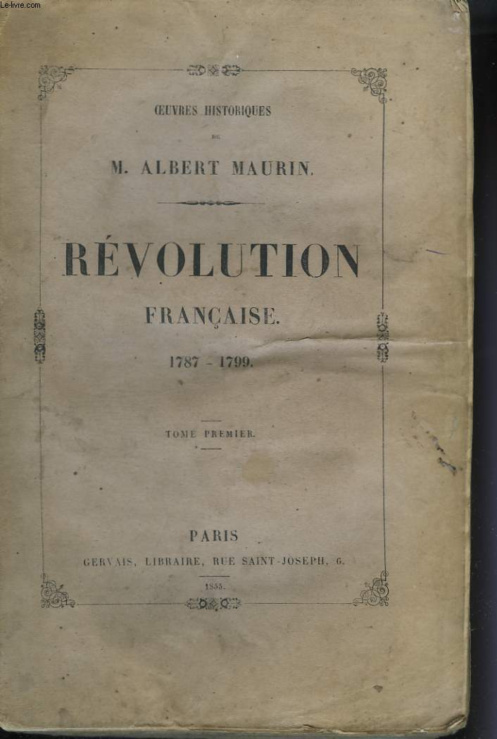 La Rvolution franaise 1787 - 1799