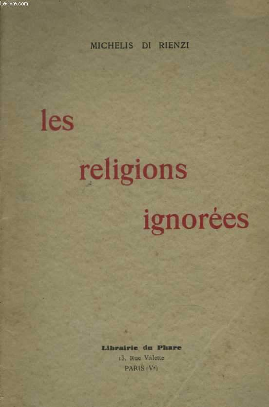 Les religions ignores
