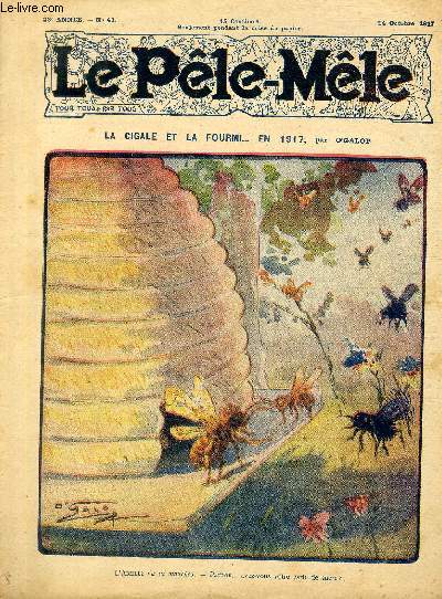 Le Ple-Mle, 23 anne, N41 - La cigale et la fourmi..en 1917