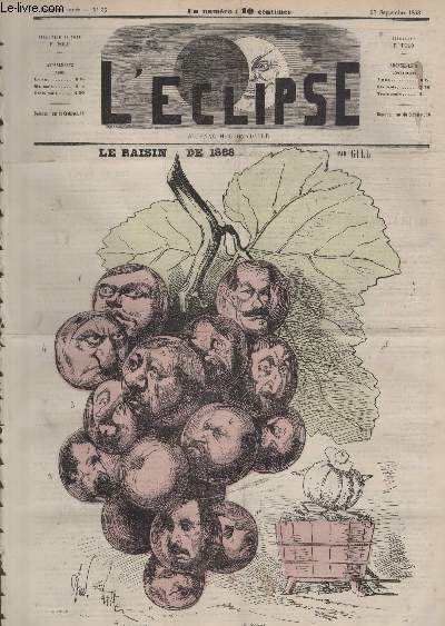 L'Eclipse, N036, Le raisin de 1868.