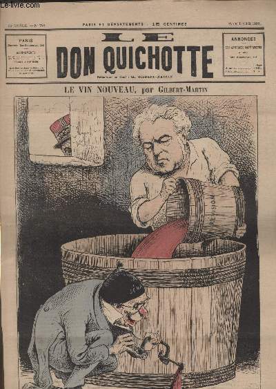 Le Don Quichotte N748, Le vin nouveau.