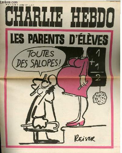 CHARLIE HEBDO N8 - LES PARENTS D'ELEVES 