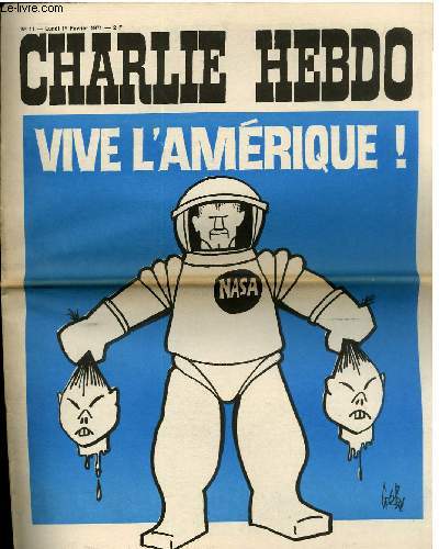CHARLIE HEBDO N11 - VIVE L'AMERIQUE