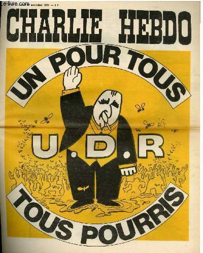 CHARLIE HEBDO N54 - UN POUR TOUS, TOUS POURRIS