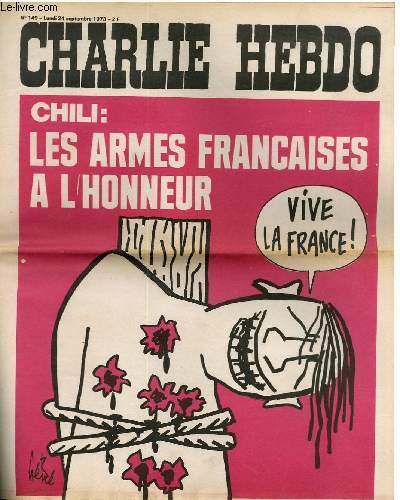 CHARLIE HEBDO N149 - CHILI : LES ARMES FRANCAISES A L'HONNEUR 