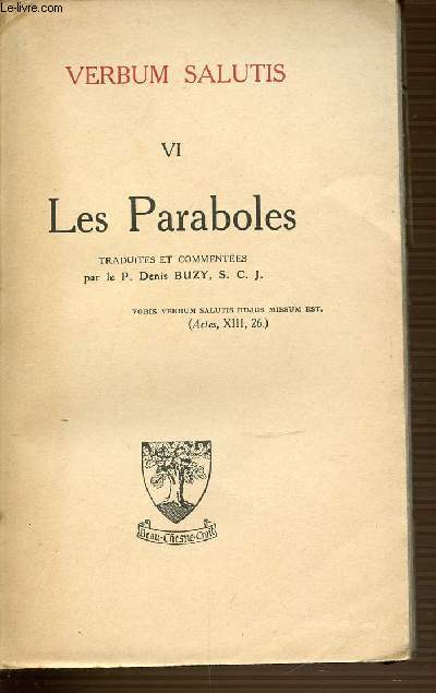 LES PARABOLES - VERBUM SALUTIS 6.