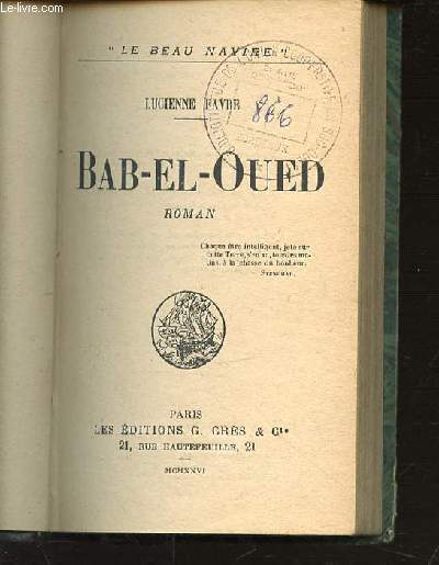 BAB-EL-OUED - COLLECTION 