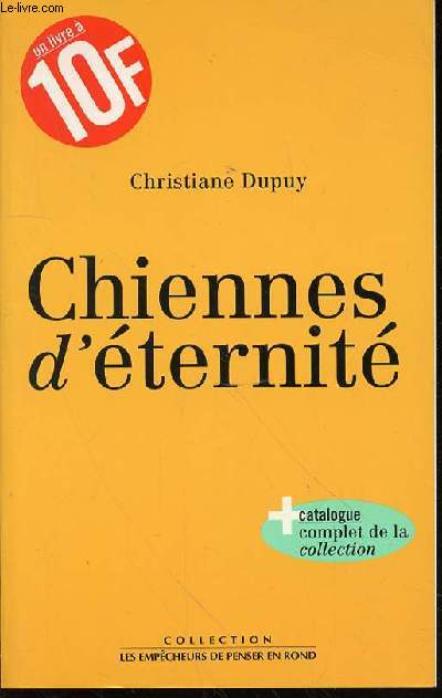 CHIENNES D'ETERNITE - COLLECTION 