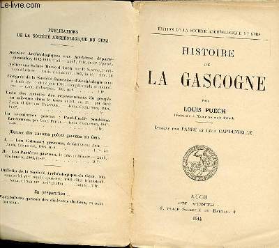 HISTOIRE DE LA GASCOGNE