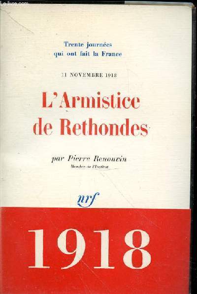 L'ARMISTICE DE RETHONDES N28 - 11 NOVEMBRE 1918