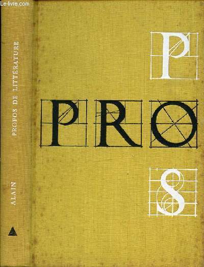 PROPOS DE LITTERATURE - Edition Prcds de 