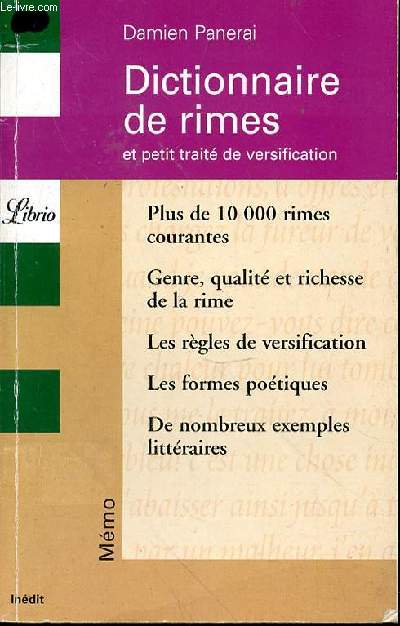 DICTIONNAIRES DE RIMES