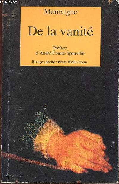 DE LA VANITE - ESSAIS LIVRE III - CHAPITRE 9
