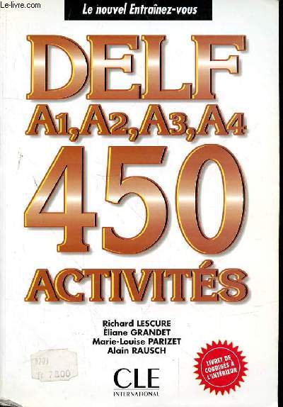 DELF A1 - A2 - A3 - A4 - 450 ACTIVITES