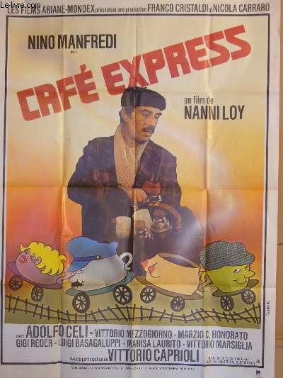 AFFICHE DE CINEMA - CAFE EXPRESS