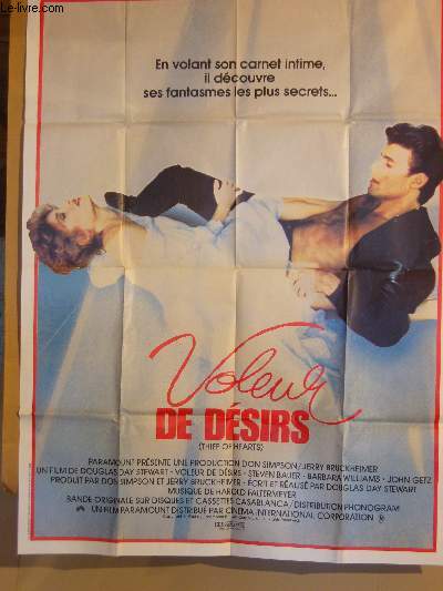 AFFICHE DE CINEMA - VOLEURS DE DESIRS - THIEF OF HEARTS