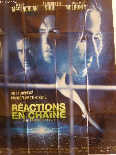 AFFICHE DE CINEMA - REACTIONS EN CHAINE