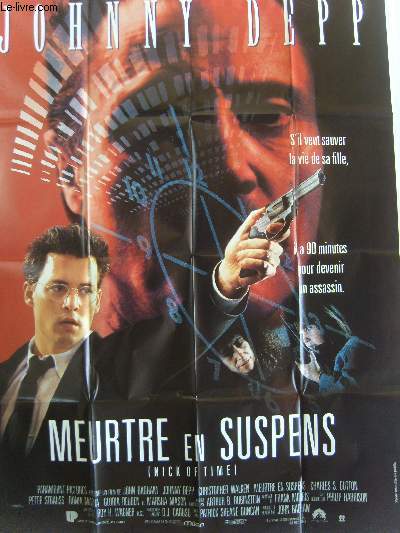 AFFICHE DE CINEMA - MEUTRE EN SUSPENS