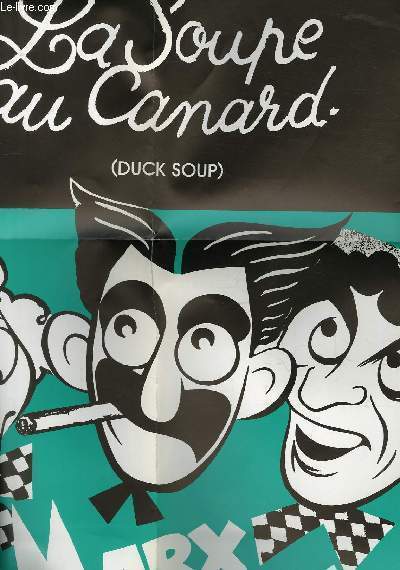 AFFICHE DE CINEMA - LA SOUPE AU CANARD