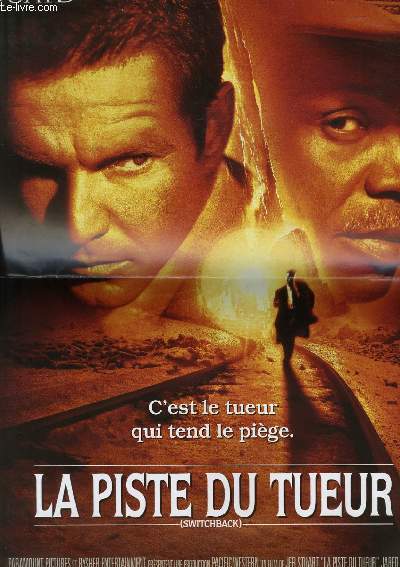 AFFICHE DE CINEMA - LA PISTE DU TUEUR