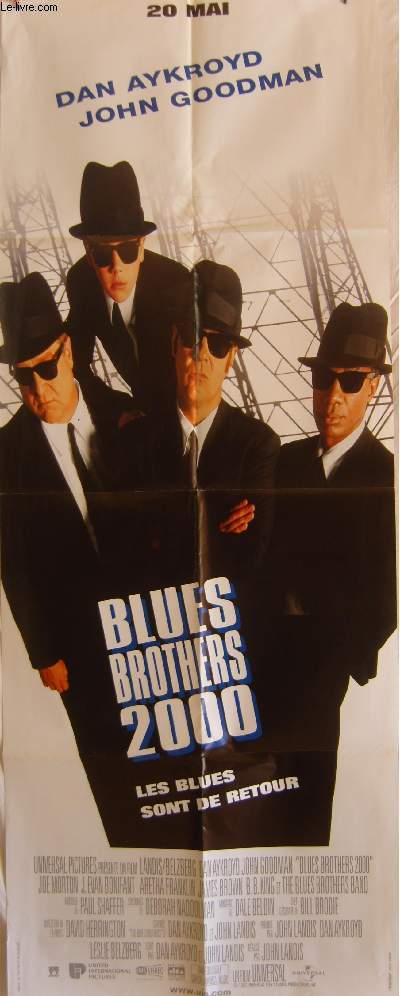 AFFICHE DE CINEMA - BLUES BROTHERS 2000
