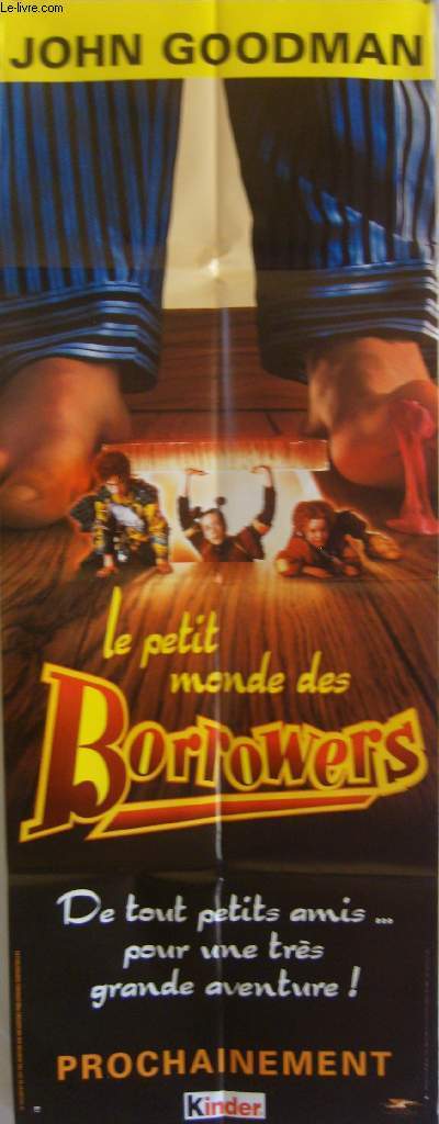 AFFICHE DE CINEMA - LE PETIT MONDE DES BORROWERS