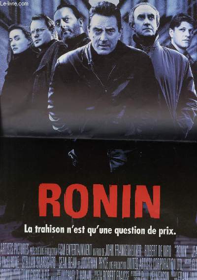 AFFICHE DE CINEMA - RONIN