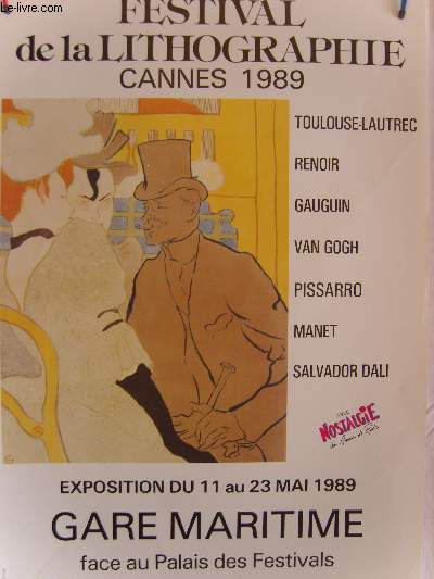 AFFICHE PUBLICITAIRE -