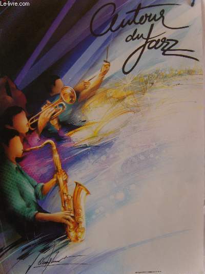 AFFICHE PUBLICITAIRE - AUTOUR DU JAZZ